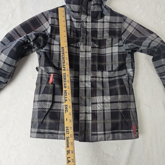 BURTON Ski Snowboard Jacket Medium Boy’s All Access Dry Ride Insulated Waterprf - Picture 4 of 13